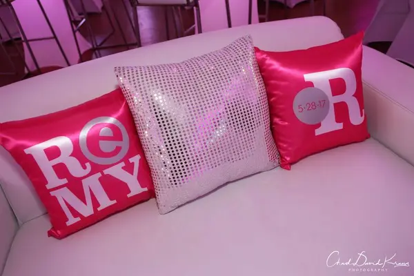Bat Mitzvah Logo Pillow