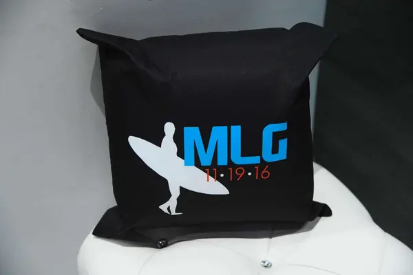 Surf Themed Bar Mitzvah Pillow