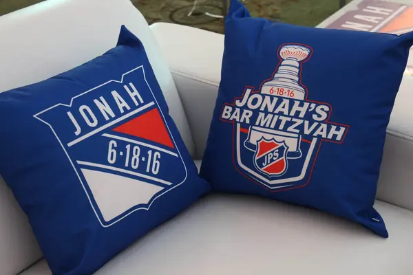 Rangers Themed Logo Pillows