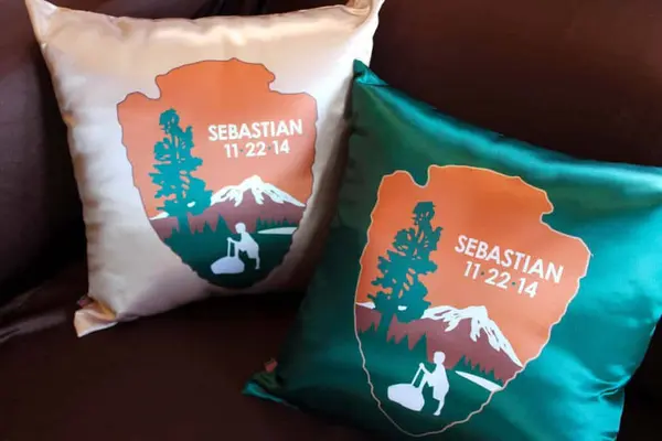 Custom Logo Pillow