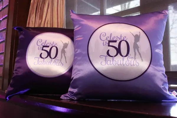 50th Birthday Pillows
