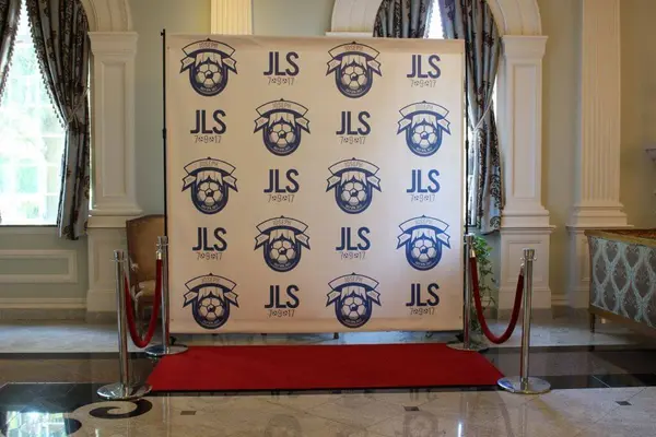 Soccer Themed Step and Repeat