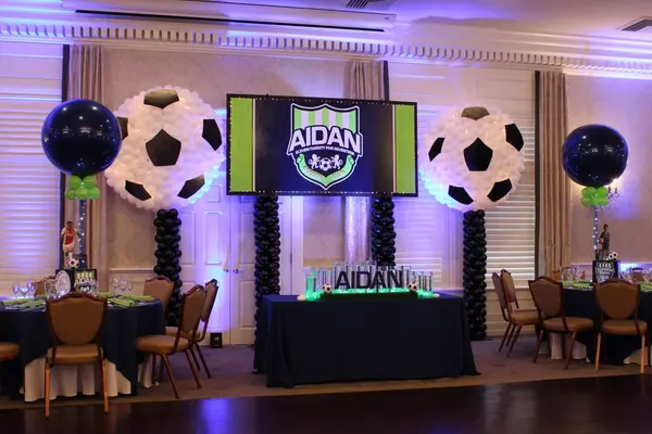 Soccer Themed Backdrop