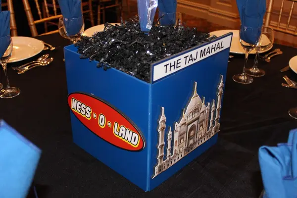 Lego Cube Centerpiece