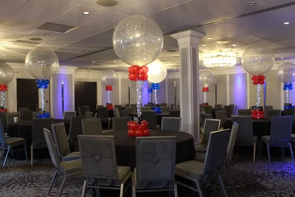 Sparkle Balloon Centerpieces