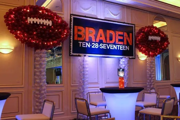 Football Balloon Sculptures
