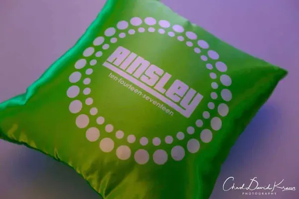 Bat Mitzvah Logo Pillow