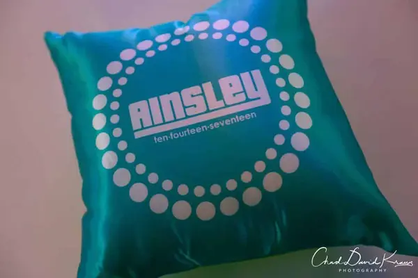 Bat Mitzvah Logo Pillow