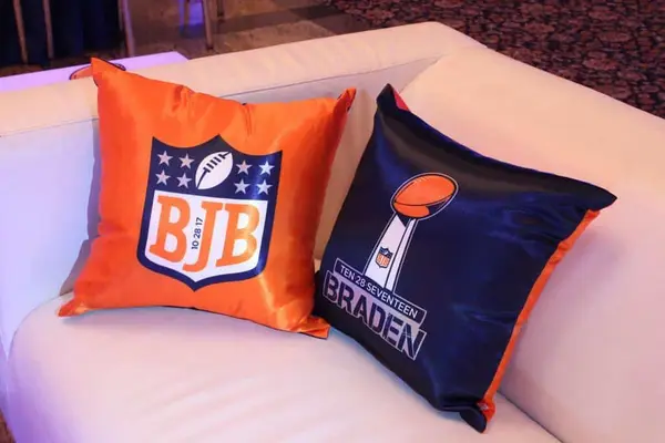 Bar Mitzvah Logo Pillow