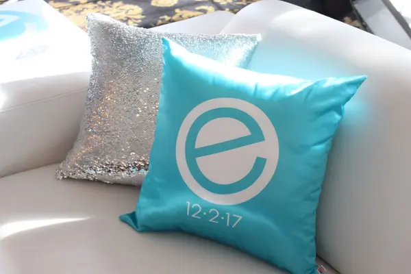 Bat Mitzvah Logo Pillow