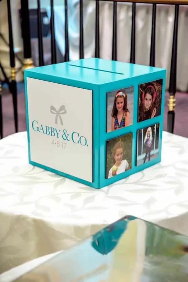 Tiffany and Co. Themed Gift Box