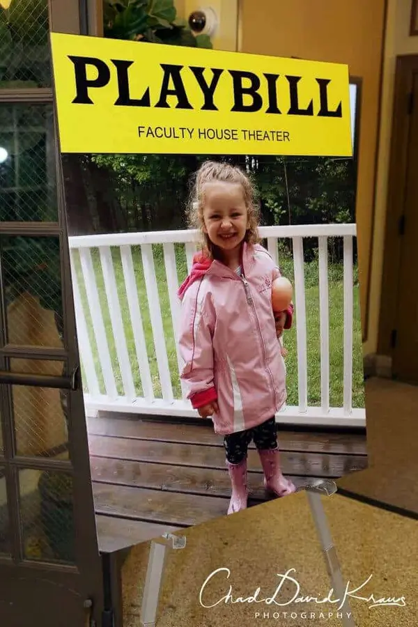 Playbill Blowup Photo
