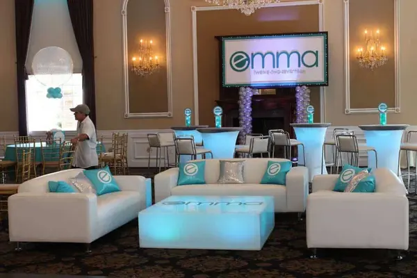 Bat Mitzvah LED Lounge