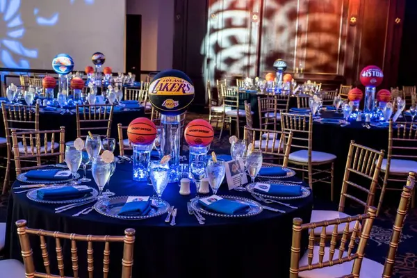 LED Basketball Centerpiece