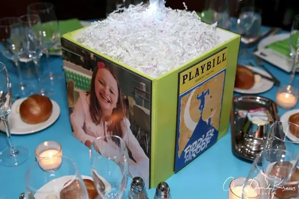 Broadway Themed Photo Cube