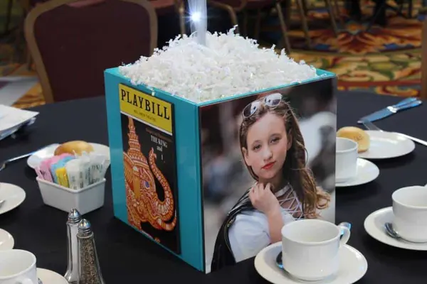 Broadway Themed Photo Cube