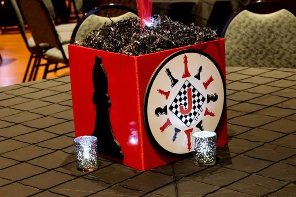 Chess Themed Photo Cube