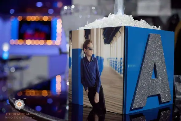Bar Mitzvah Photo Cube