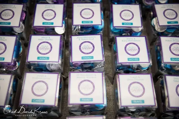 Favor Box Place Cards