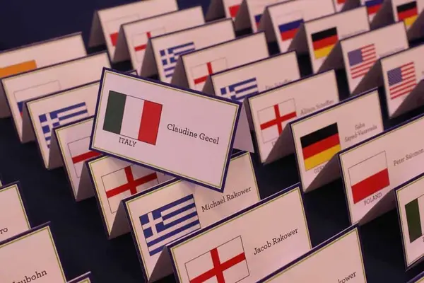 Travel Themed Place Cards
