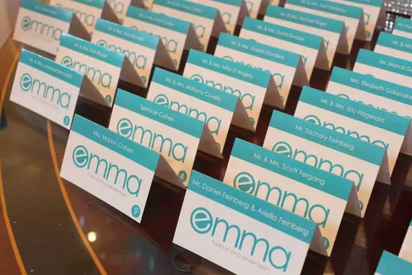 Custom Logo Place Cards