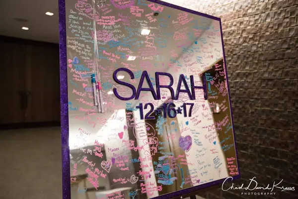 Mirror Sign in Board