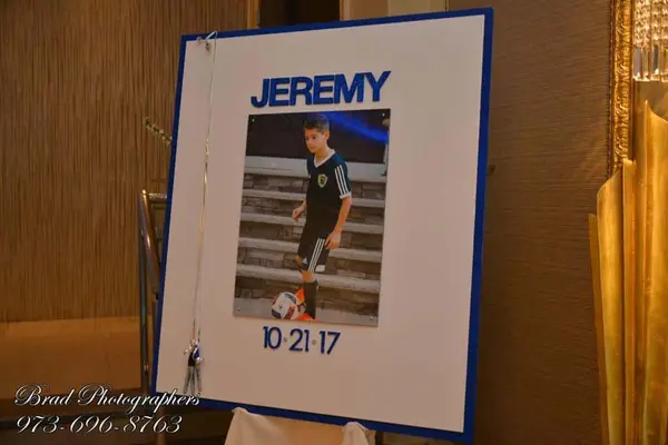 Photo Blowup Sign in Board