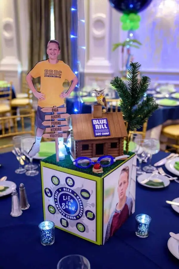 Camp Themed Centerpiece
