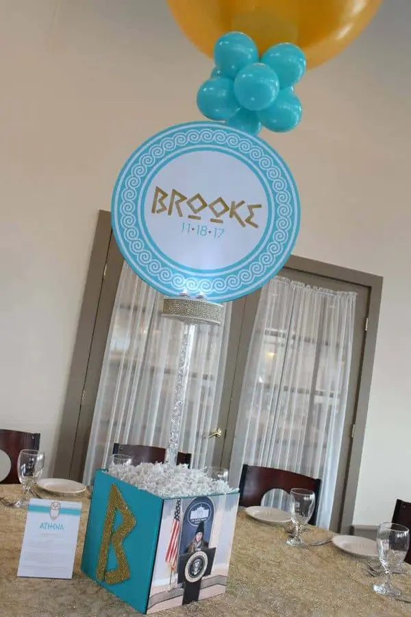 Greek Mythology Themed Centerpiece