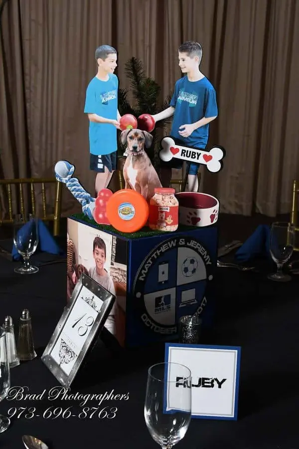 Dog Themed Centerpiece