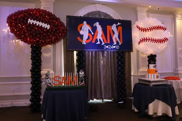 Sports Themed Backdrop