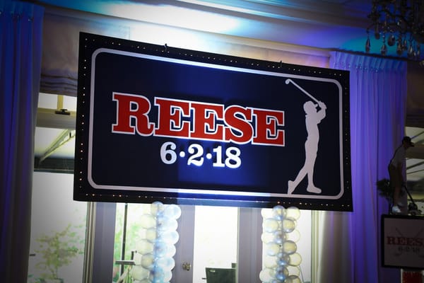 Golf Themed Backdrop