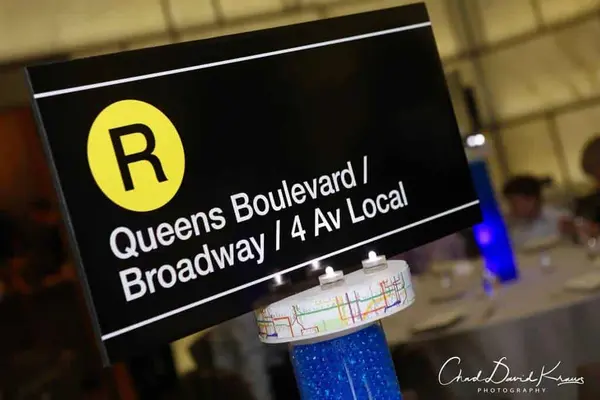 NYC Subway Centerpiece