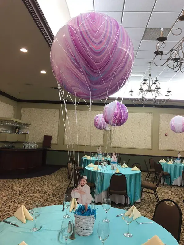 Hot Air Balloon Centerpiece