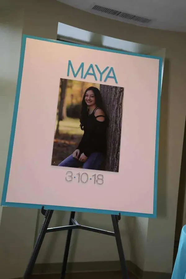 Blowup Photo Sign in Board