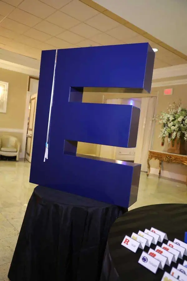 3D Letter Sign in Board