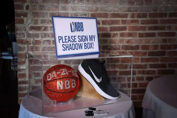 Basketball Themed Sign in Board