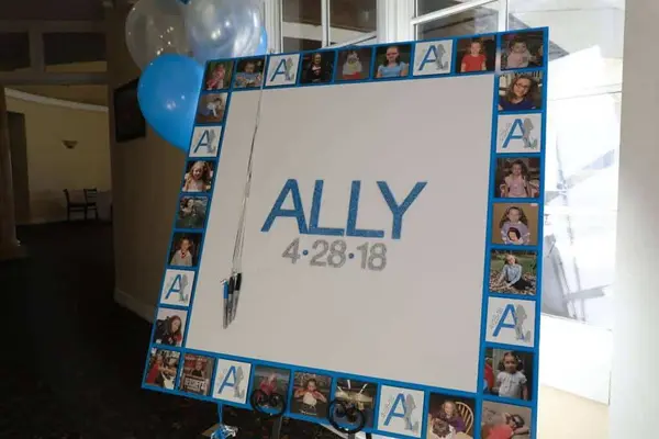 Photo Border Sign in Board