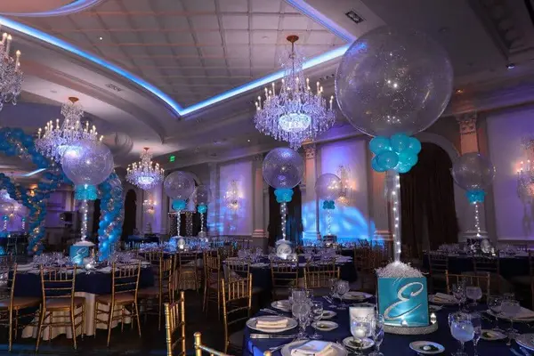Swim Themed Photo Cube Centerpieces