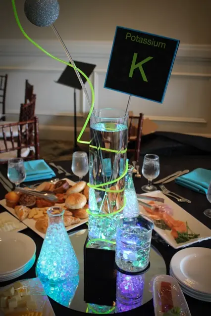 Science Themed Centerpiece
