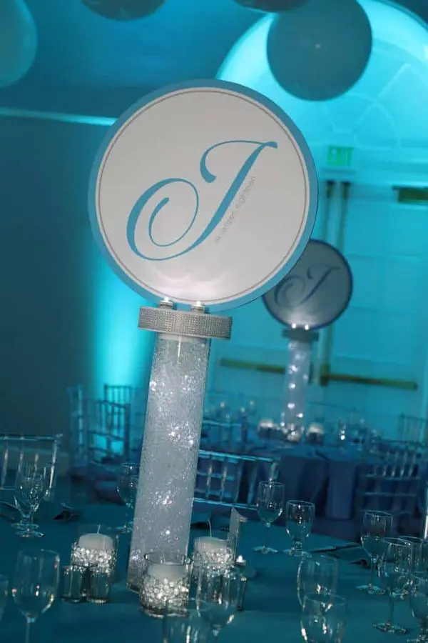 LED Logo Centerpiece