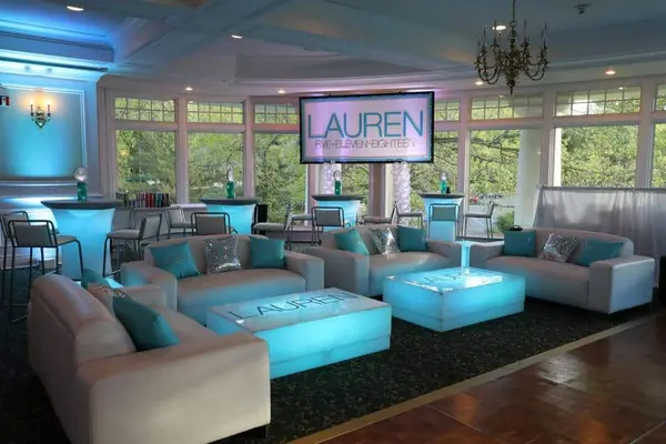 Custom Bat Mitzvah Lounge