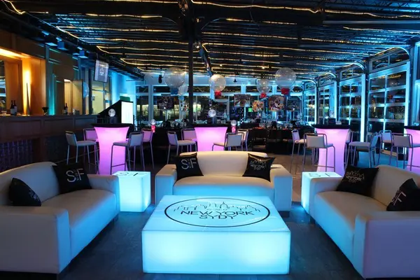 NYC Themed Bat Mitzvah Lounge