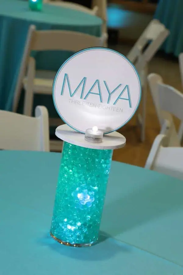 LED Logo Centerpiece