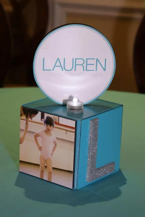 Mini Cube Centerpiece