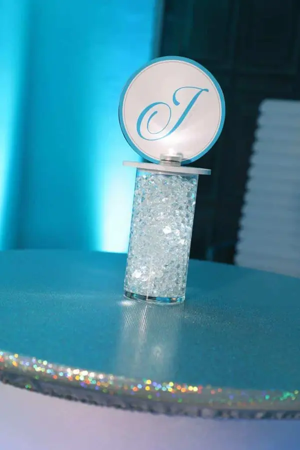 Bat Mitzvah Lounge Centerpiece