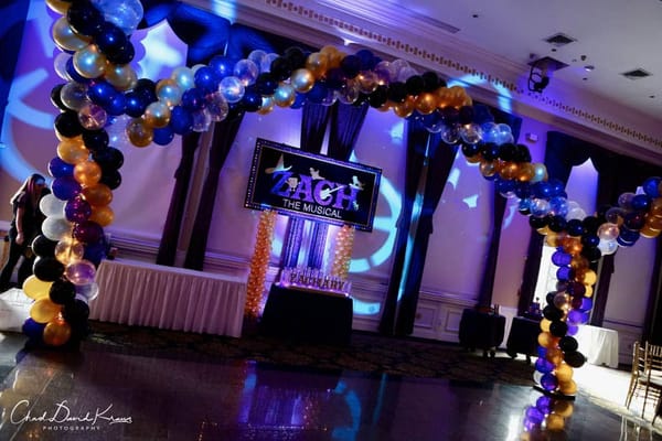 Broadway Themed Backdrop