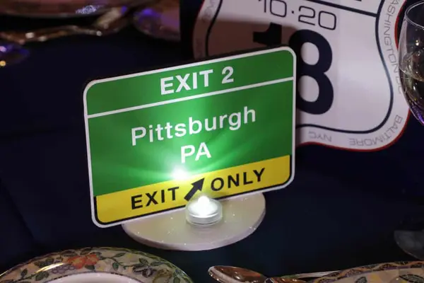 Exit Sign Table Sign