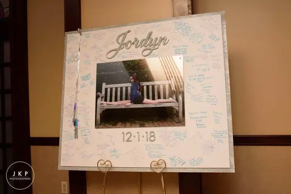 Blowup Photo Sign in Board