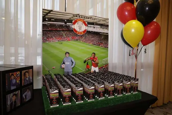 Manchester United Seating Card Display